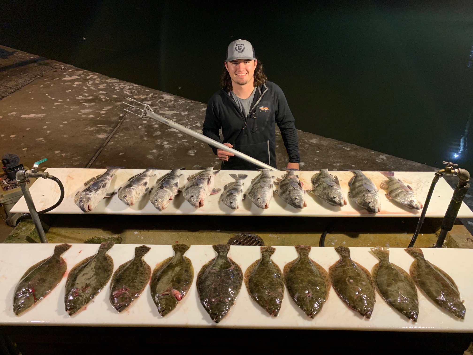 NightStalker Guide Service Flounder Gigging in Rockport Texas